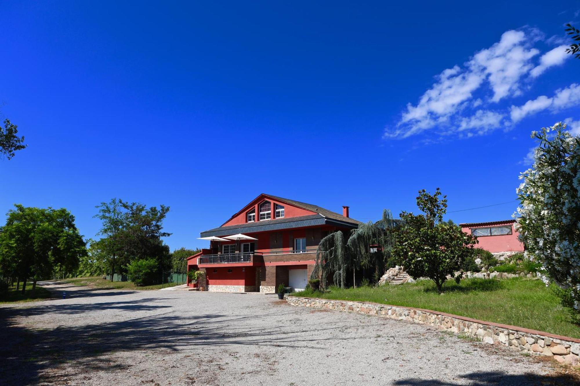 El Cedre Blau Vivienda Con Piscina En Granollers Villa Eksteriør billede