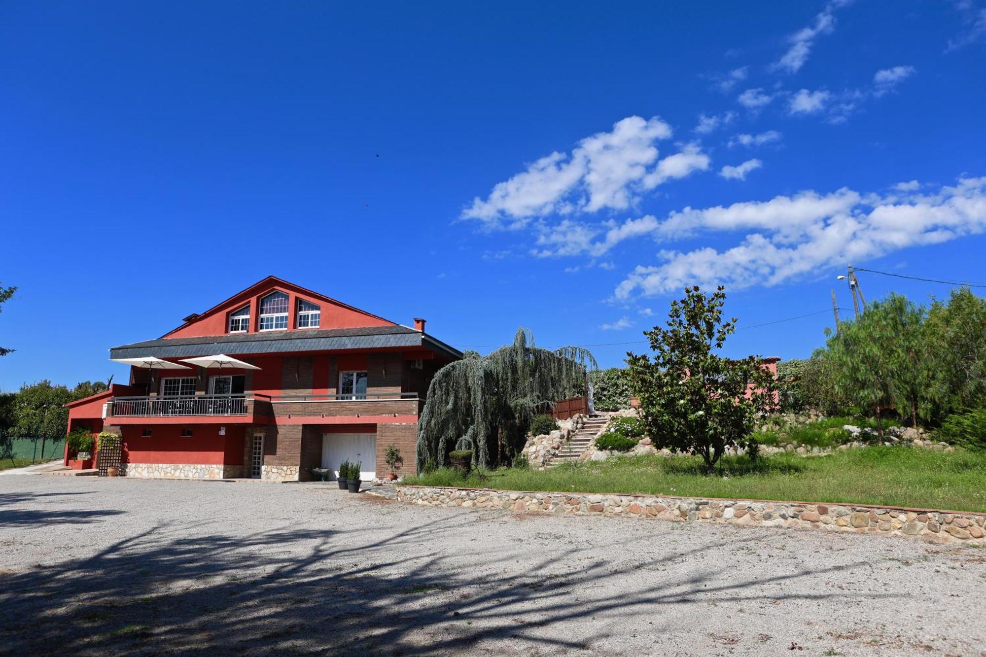 El Cedre Blau Vivienda Con Piscina En Granollers Villa Eksteriør billede